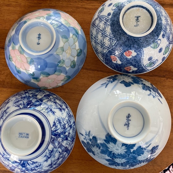 Set of six rice bowls - Picture 5 of 5